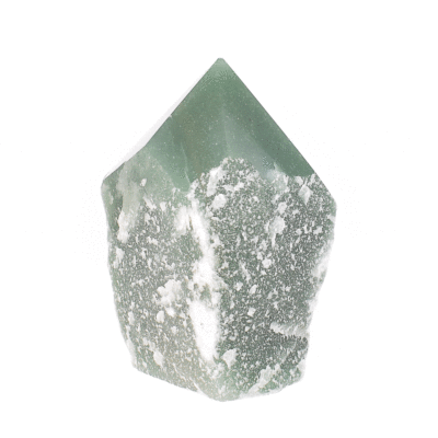 Point made from natural aventurine gemstone, polished on the top. The point has a height of 8cm. Buy online shop.