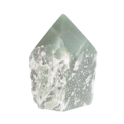 Point made from natural aventurine gemstone, polished on the top. The point has a height of 8cm. Buy online shop.