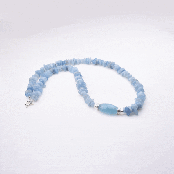 Aquamarine Necklase 0,5-1cm - Image 3