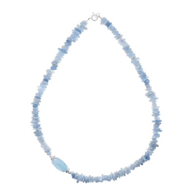 Aquamarine Necklase 0,5-1cm