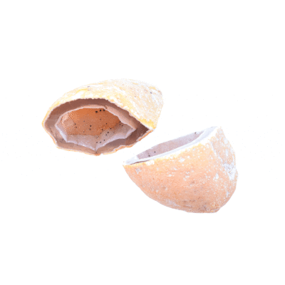 Natural 7cm agate geode pairs lined with excellent quality crystal quartz. Buy online shop.