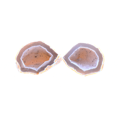 Natural 7cm agate geode pairs lined with excellent quality crystal quartz. Buy online shop.