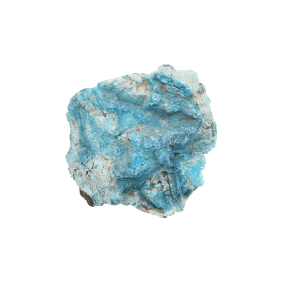 Raw 5cm piece of natural hemimorphite gemstone.