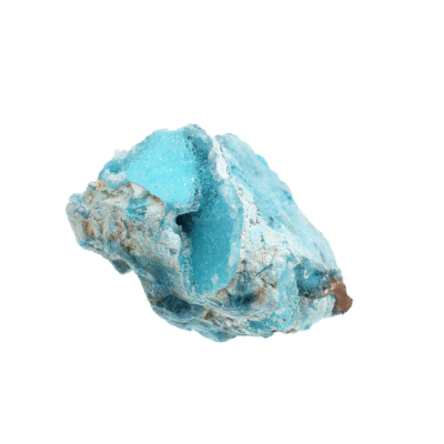 Raw 5cm piece of natural hemimorphite gemstone.