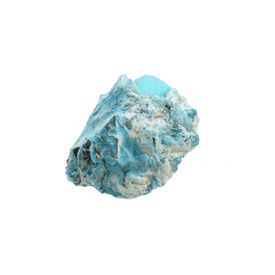 Raw 5cm piece of natural hemimorphite gemstone.
