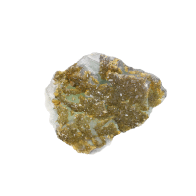 Fluorite and Yellow Barite gemstone 13cm